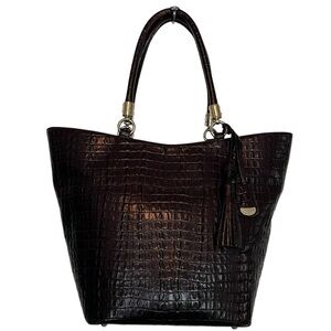 Brahmin La Scala Sweetheart Tote in Expresso